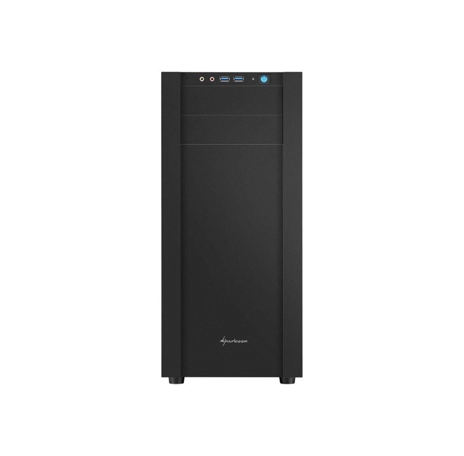 Kotelot - Sharkoon S25-V - Miditower - ATX - Kotelot - Miditower - Musta - 4044951019298