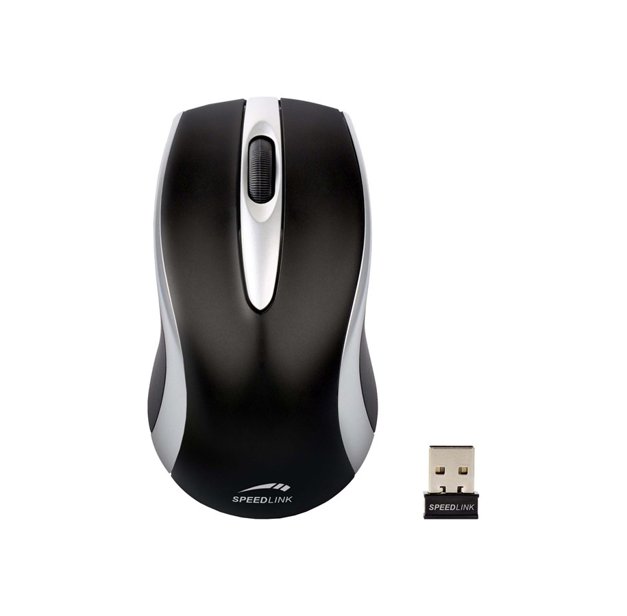 Hiiret - Speed-Link SPEEDLINK Relic - Hiiri - Optinen - 3 painiketta - Hopea - SL-630006-BK