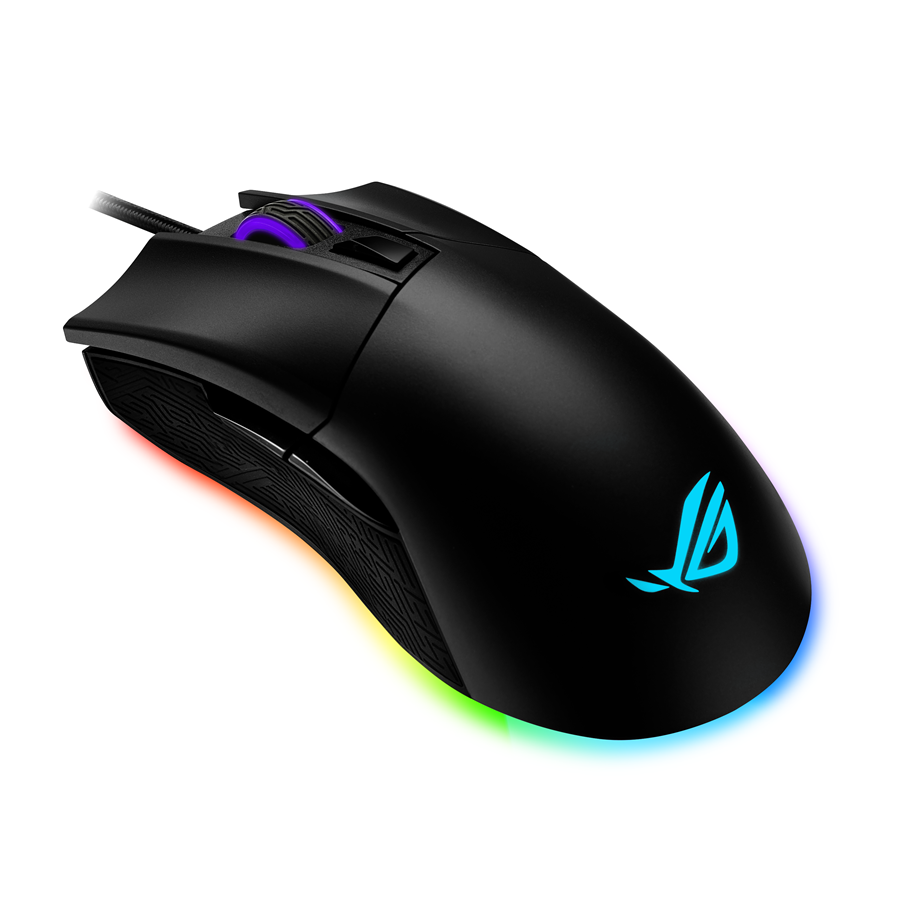Hiiret - ASUS ROG Gladius II Origin - Pelihiiri - Optinen - 5 painiketta - Musta RGB-valolla - 90MP00U1-B0UA00