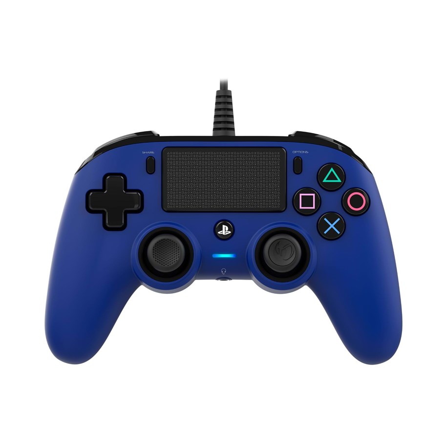 Pelit - lisävarusteet - NACON Compact Controller Sininen - Controller - 3499550360684
