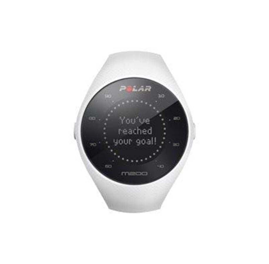 Älykellot, Urheilukellot & Aktiivisuusrannekkeet - Polar M200 HR M/L - White - 90067741