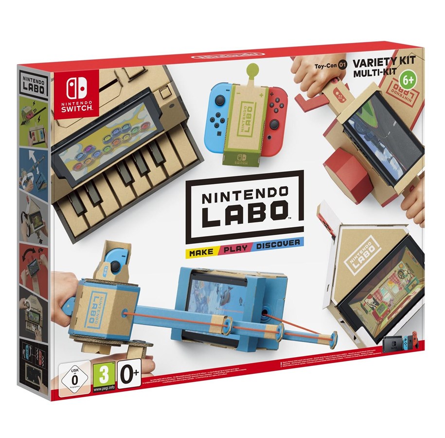 Pelit - Labo - Toy-Con 01 - Variety Kit - Nintendo Switch - Viihde - 0045496421564