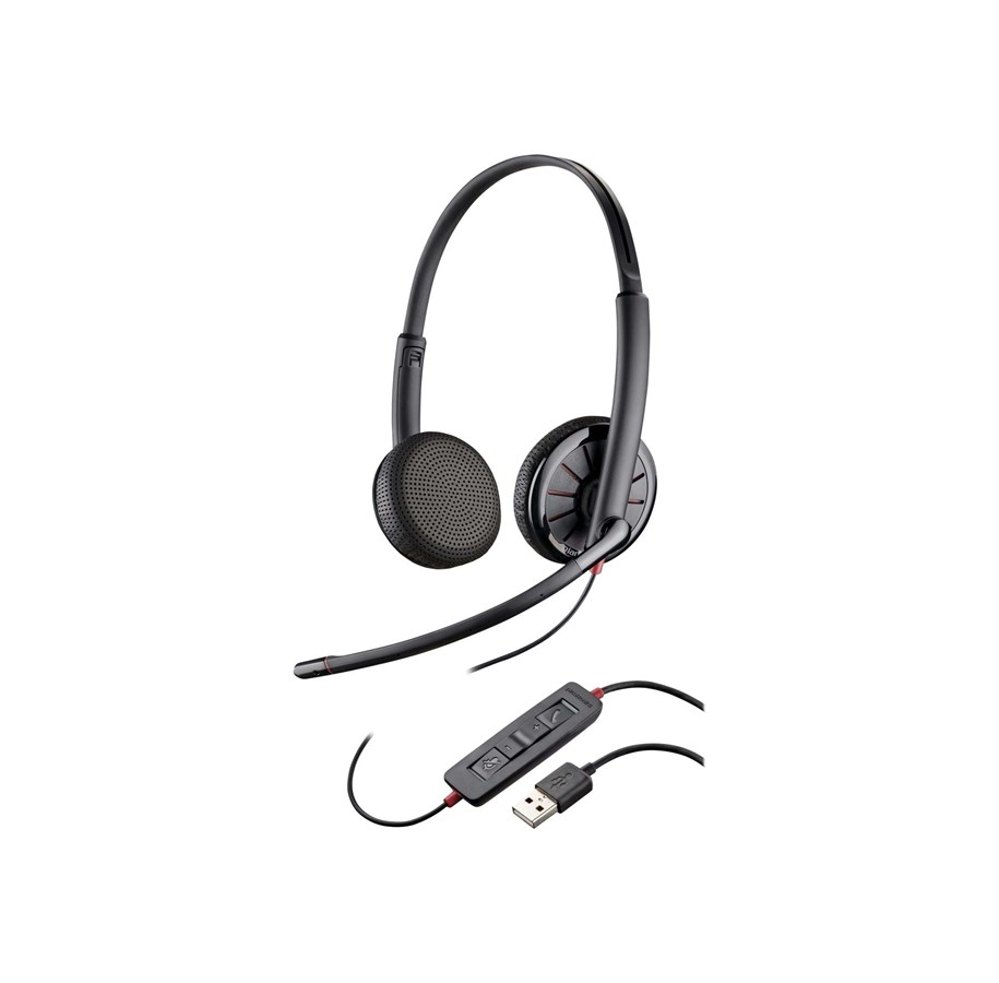 Kuulokkeet - Poly Blackwire 325-M - 204446-101