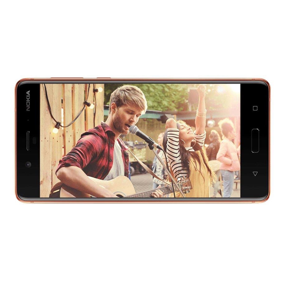 Puhelimet - Nokia 8 64GB - Polished Copper - 11NB1M01A02