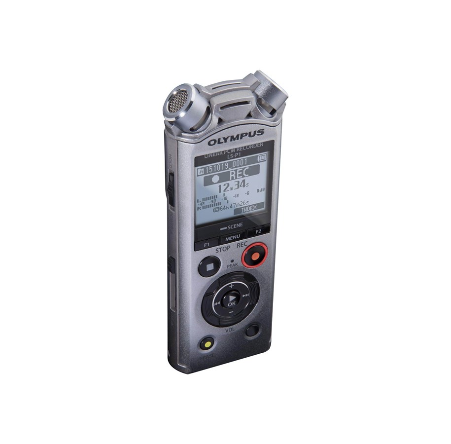 MP3-soittimet ja äänitallentimet - Olympus LS-P1 - äänitallennin - MP3 player 4 GB - v414141se000