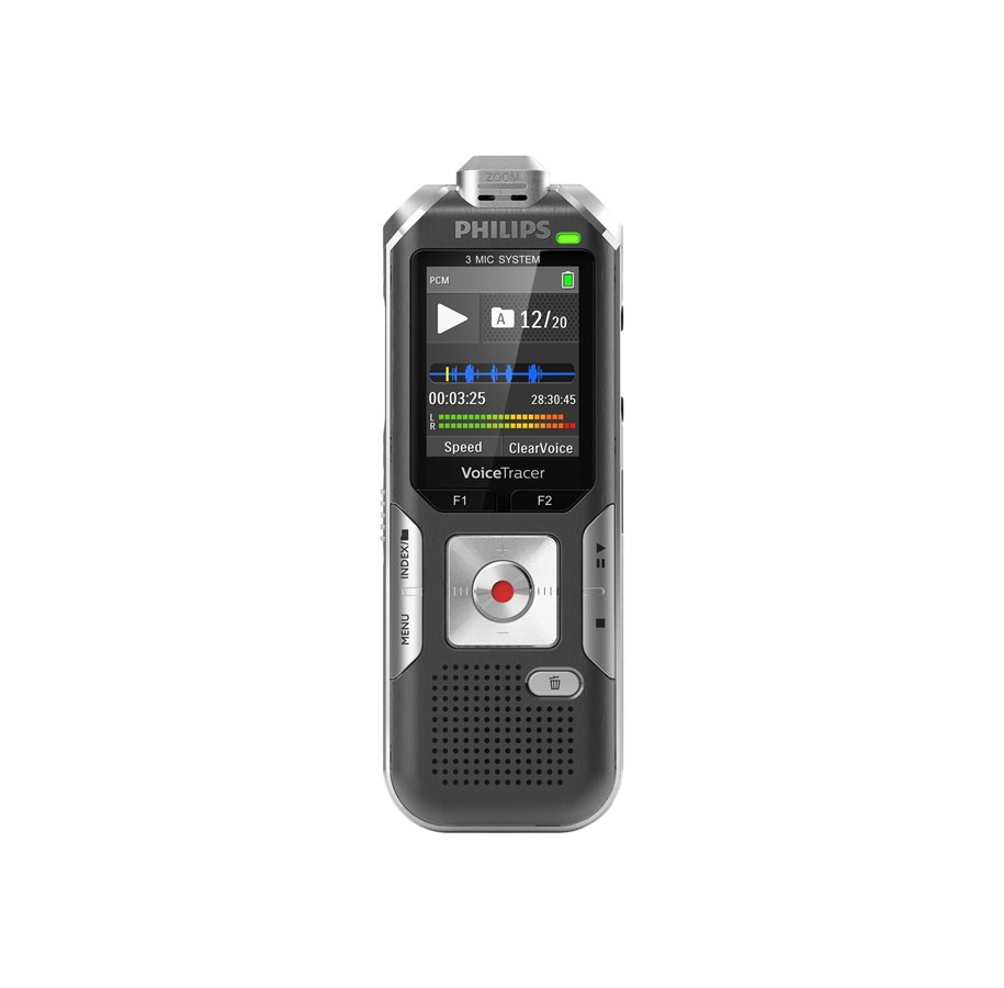 MP3-soittimet ja äänitallentimet - Philips Voice Tracer - MP3 player 8 GB - DVT 6010