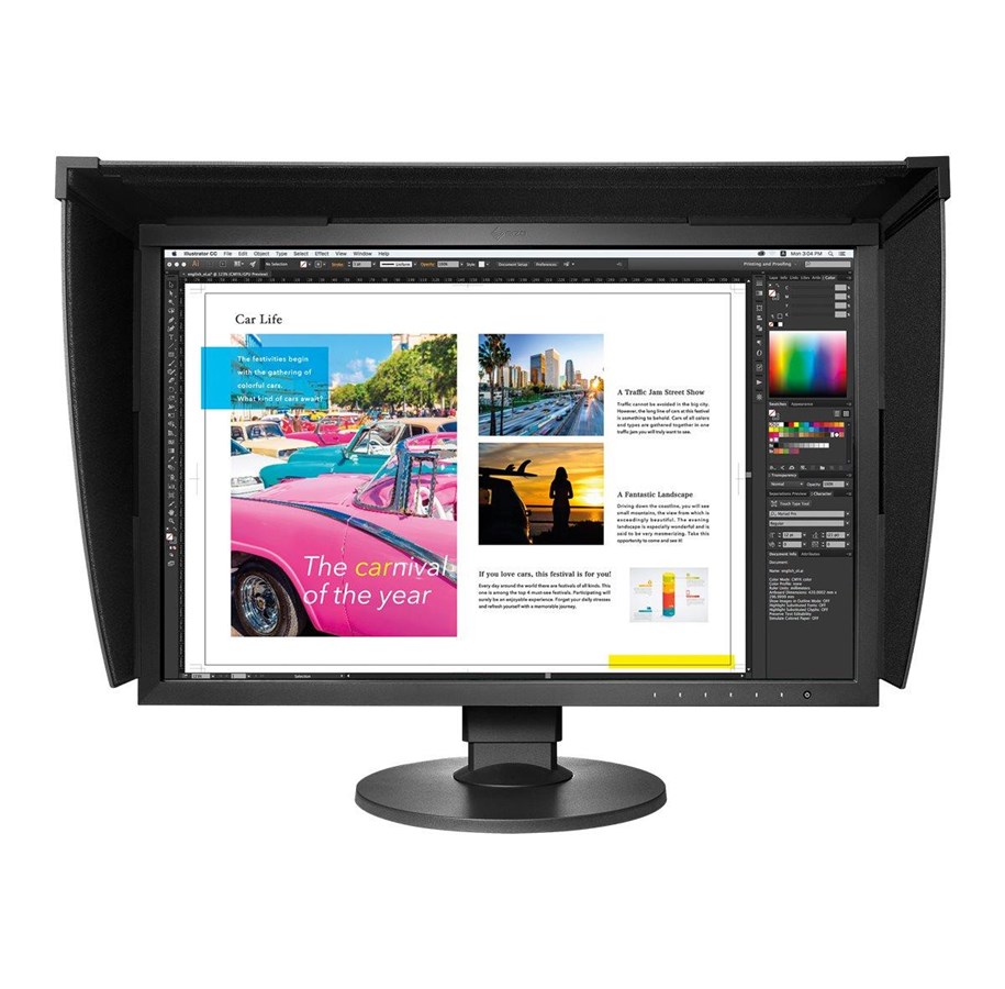 Näyttö - 24" EIZO ColorEdge CG2420 -näyttö, jossa on laitteistokalibrointi - CG2420-BK