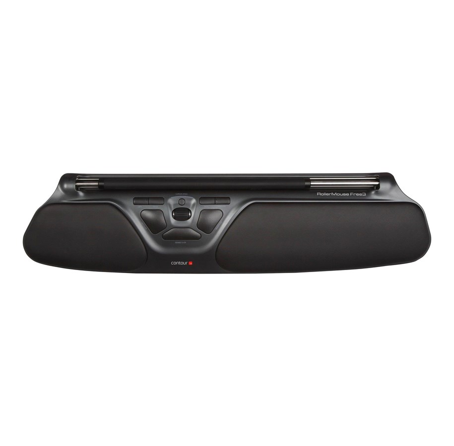 Hiiret - Contour RollerMouse Free3 Wireless - Keskeinen osoitinlaite - 9 painiketta - Musta - RM-FREE3-WL