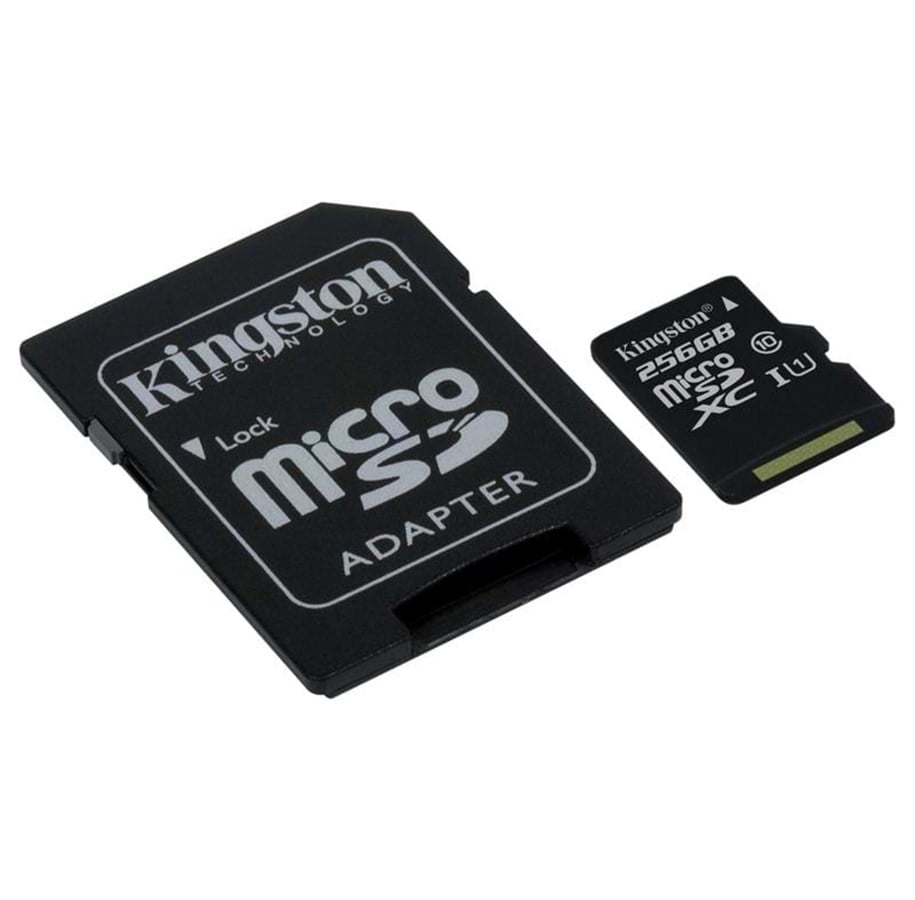 Muistikortti - Kingston Canvas Select microSDXC / SDXC - 256GB - SDCS/256GB