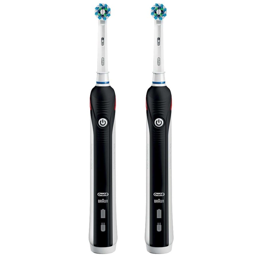 Sähköhammasharjat - Oral-B Sähköhammasharja Pro 2 2900 Duo CrossAction Black/Black - 179948