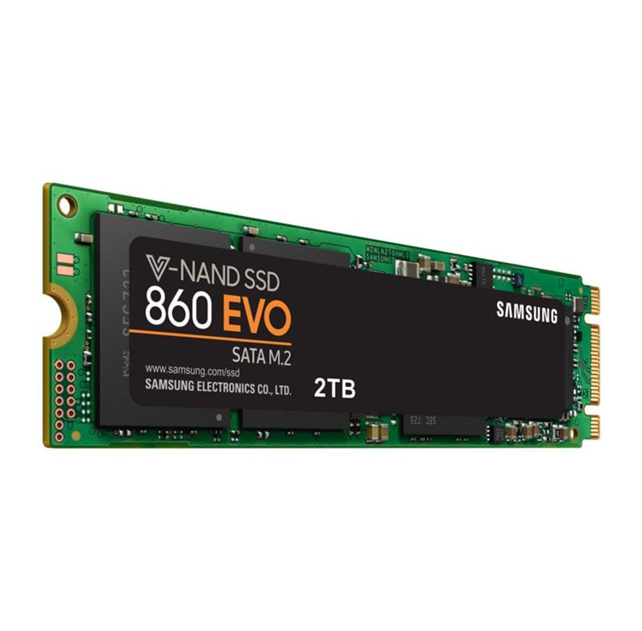 SSD 2 - Samsung 860 EVO M.2 2280 SSD - 2TB - MZ-N6E2T0BW