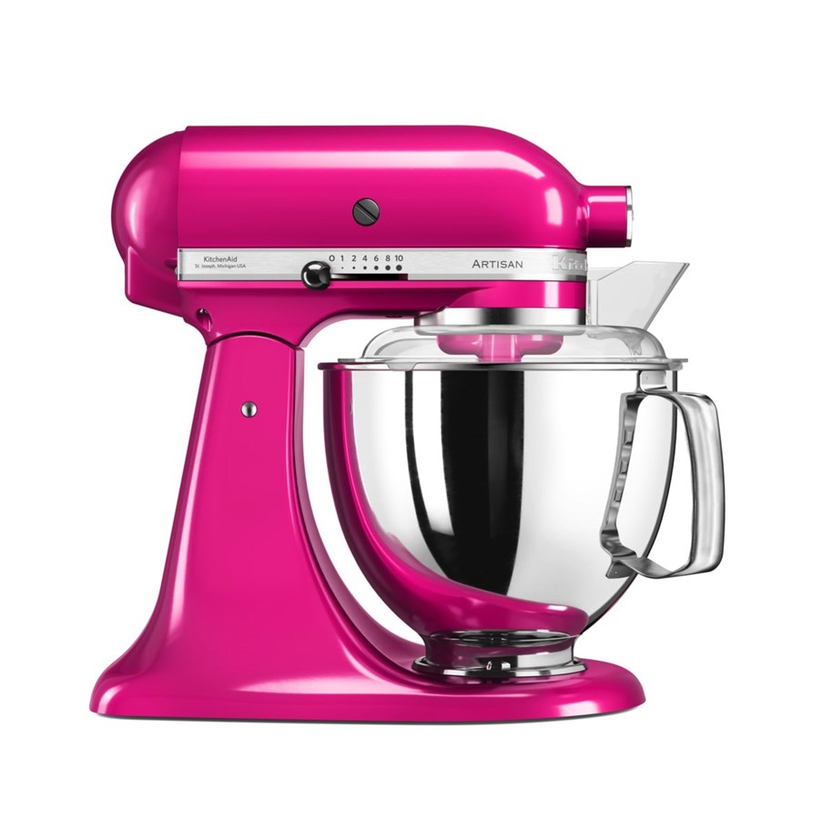Monitoimikoneet, yleiskoneet ja ruokaprosessorit - KitchenAid Yleiskone 5KSM175PSERI Artisan 4.8L - Raspberry ice - 5KSM175PSERI