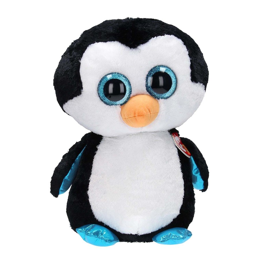 Nuket, pehmolelut ja oheistarvikkeet - Ty Beanie Boo XL Penguin - Waddles - 0584115