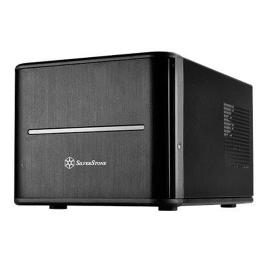 Kotelot - SilverStone Tapausvarasto CS280 - Kotelot - Desktop slimline - Musta - SST-CS280