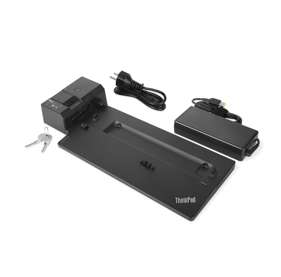 Telakointiasemat - Lenovo ThinkPad Basic -telakointiasema 90W (40AG0090EU) EU - 40AG0090EU