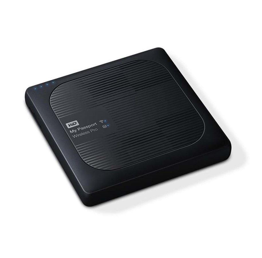 NAS-Palvelimet - WD My Passport Wireless Pro BVPL0010BBK - NAS-Palvelimet - WDBVPL0010BBK-EESN