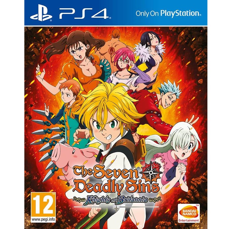 Pelit - The Seven Deadly Sins: Knights of Britannia - Sony PlayStation 4 - Toiminta - 3391891996532