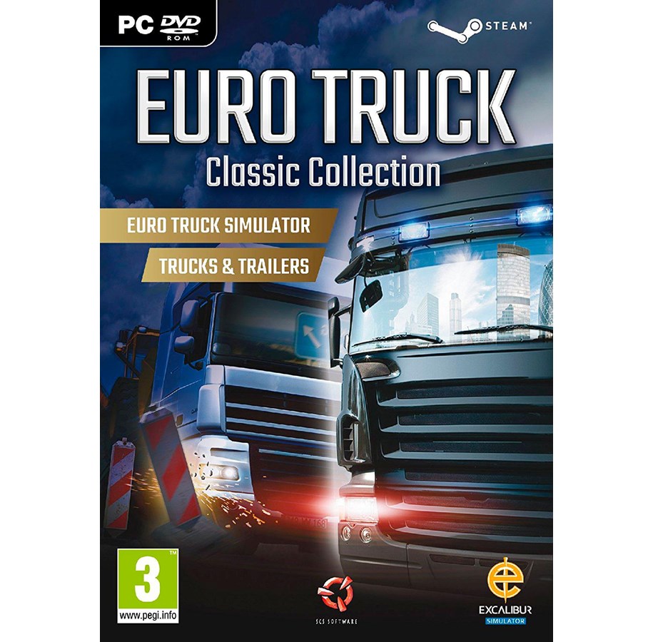 Pelit - Euro Truck Classic Collection - Windows - Kokoelma - 5055957701222