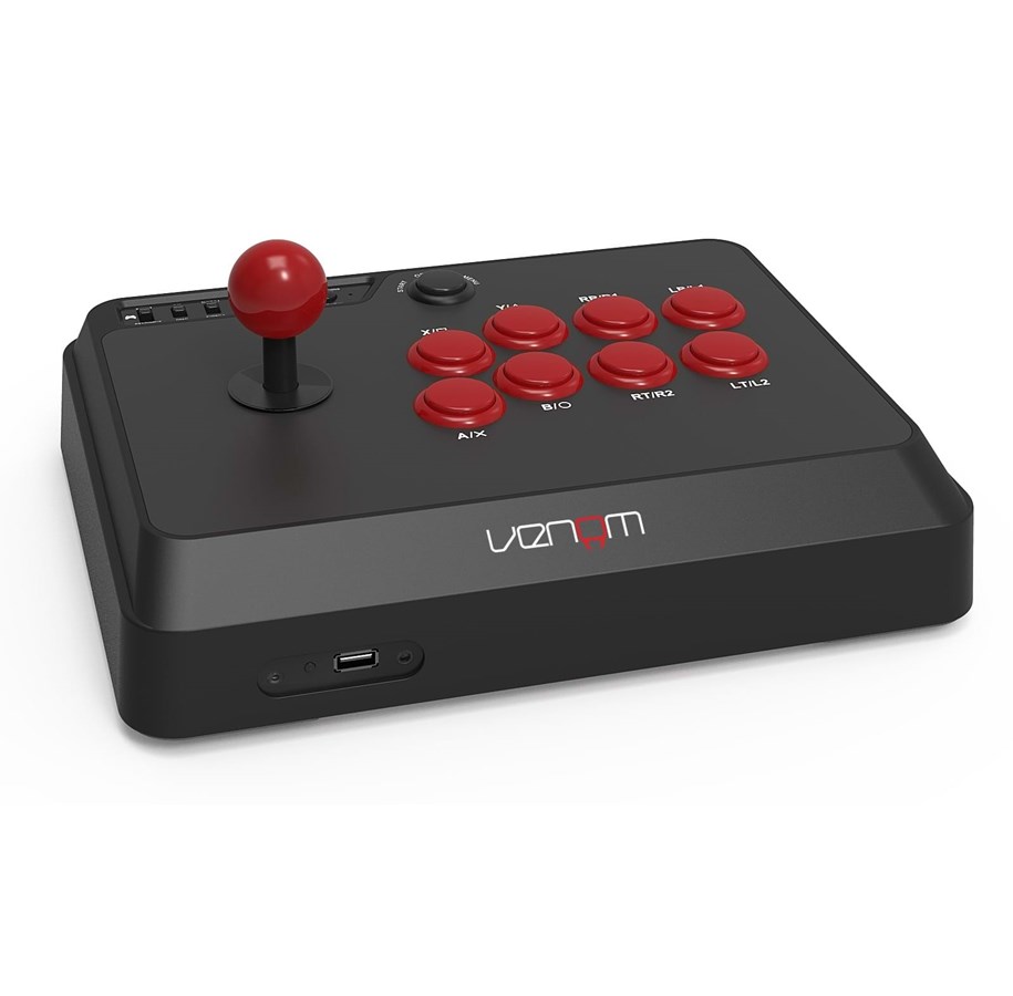 Pelit - lisävarusteet - Venom Arcade Fight Stick Multiformat - Wired Controller - Sony PlayStation 4 - 5031300028581