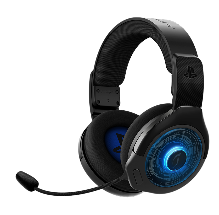 Pelit - lisävarusteet - PDP Aflerglow AG9+ wireless headset for PS4 - Wireless Headset - Sony PlayStation 4 - 708056057503
