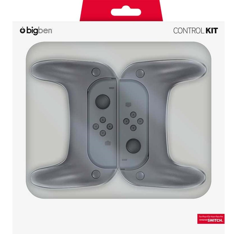 Pelit - lisävarusteet - BigBen Interactive Switch Joy-Con grips x2 Stick caps x2 - Miscellaneous Lisävarusteet pelikonsoleille - Nintendo Switch - 3499550354942