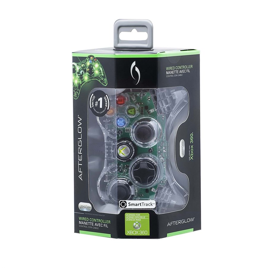 Pelit - lisävarusteet - PDP Afterglow Controller Green Xbox 360 - Wired Controller - Microsoft Xbox 360 - 708056537074