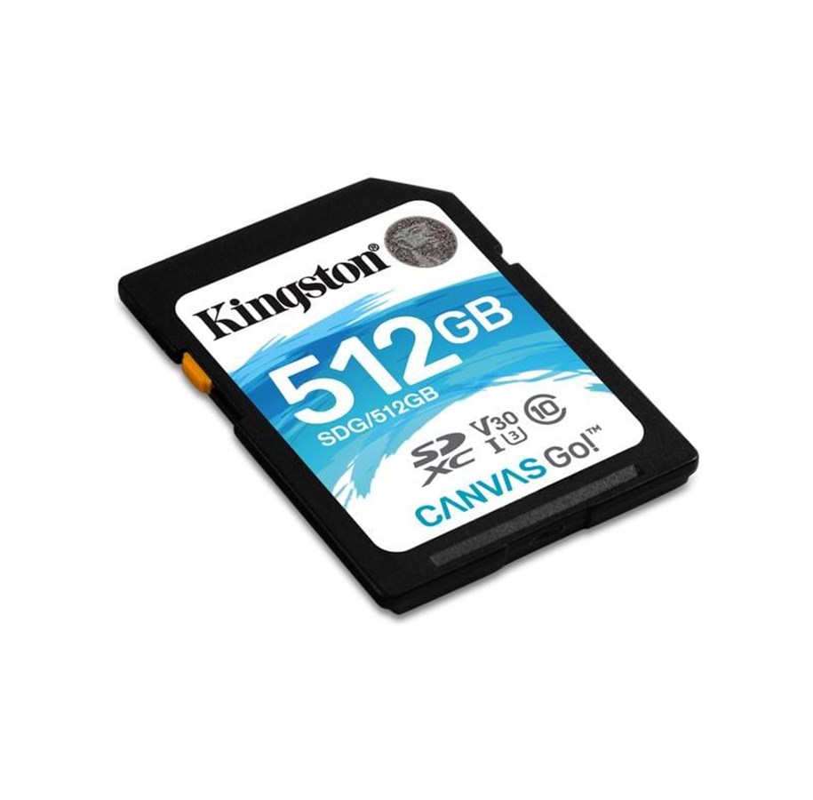 Muistikortti - Kingston Canvas Go! SDXC - 512GB - SDG/512GB