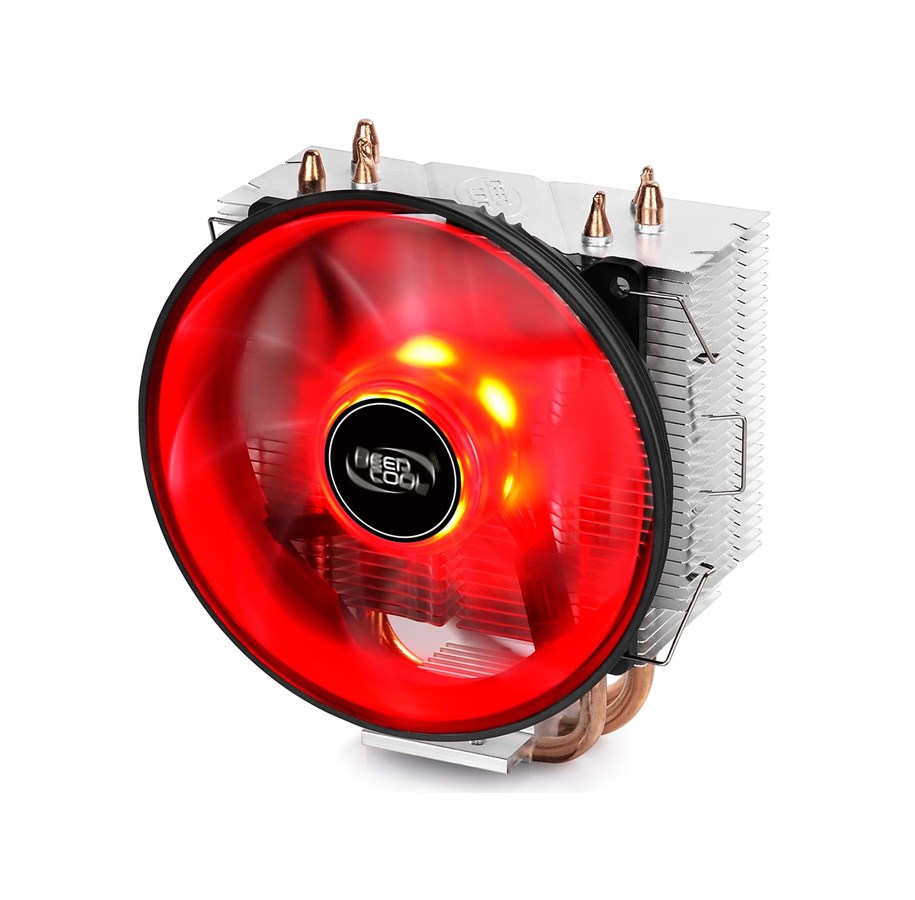 CPU-jäähdytys - DeepCool GAMMAXX 300 - Punainen LED - CPU-ilmanjäähdytin - Max 21 dBA - DP-MCH3-GMX300RD