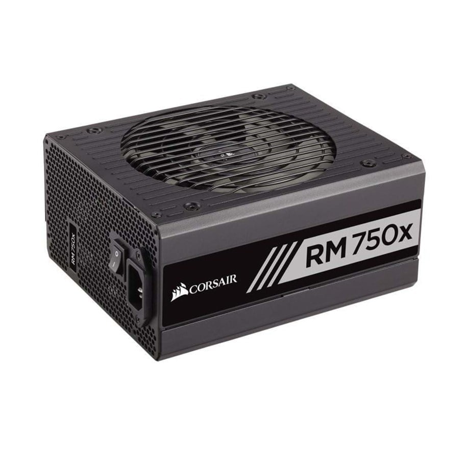 Virtalähde - Corsair RM750x (2018) Virtalähde - 750 Watt - 135 mm - ATX - 80 Plus Kulta sertifioitu - CP-9020179-EU