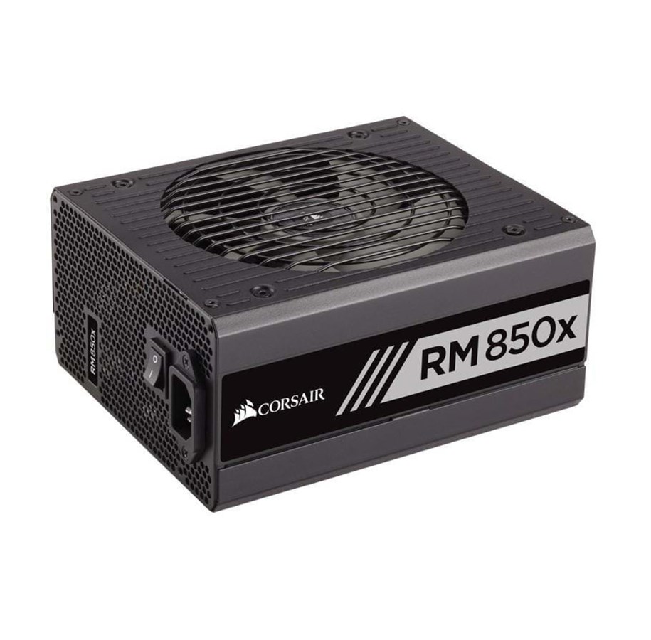 Virtalähde - Corsair RM850x (2018) Virtalähde - 850 Watt - 135 mm - ATX - 80 Plus Kulta sertifioitu - CP-9020180-EU