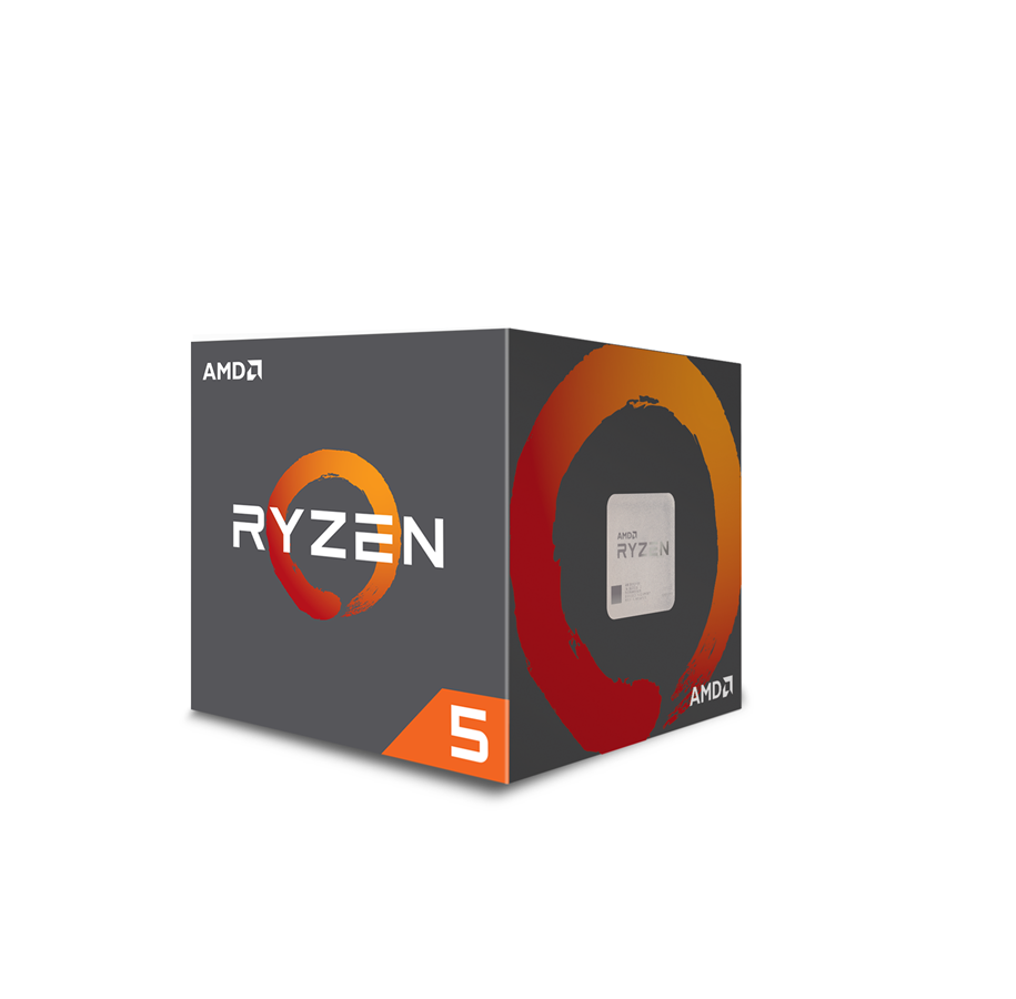 CPU - AMD Ryzen 5 2600 with Wraith Stealth - Pinnacle Ridge CPU - 6 ydintä - 3.4 GHz - AMD AM4 - AMD Boxed (jäähdyttimen kanssa) - YD2600BBAFBOX