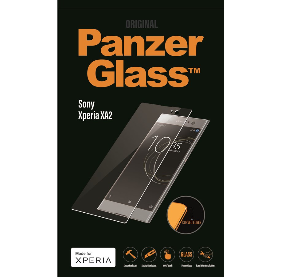 Puhelintarvikkeet - Näytönsuojat - PanzerGlass Sony Xperia XA2 - Clear - PANZER7617