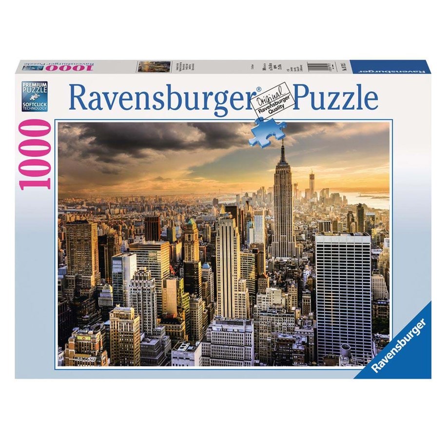 Palapelit - Ravensburger Suuri New York 1000 palaa - 197125