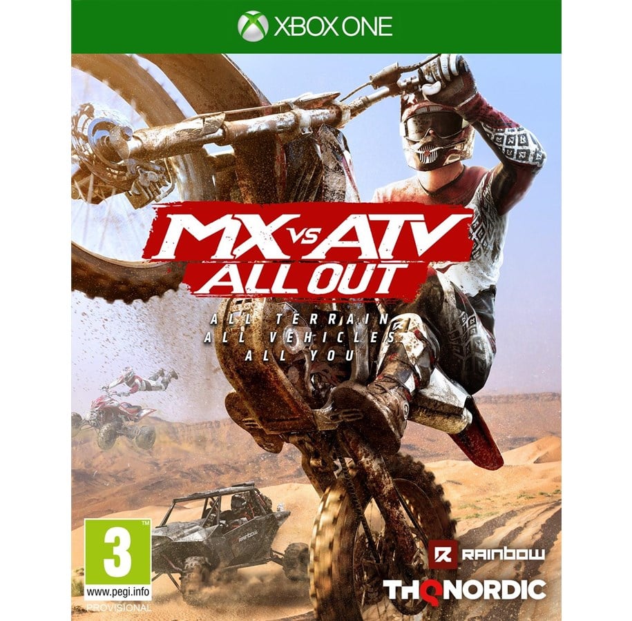 Pelit - MX vs ATV: Kaikki ulos - Microsoft Xbox One - 12 - Kilpa-ajo - 9120080071545
