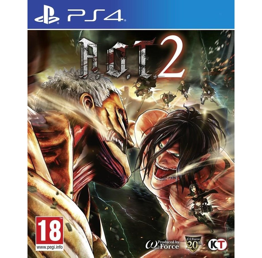 Pelit - Attack on Titan 2 - Sony PlayStation 4 - Toiminta - 5060327534294