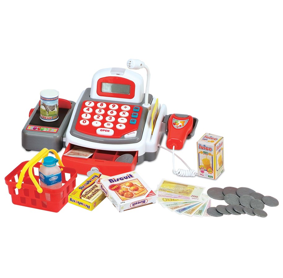Roolileikit - Junior Home Cash register B/O - 505055