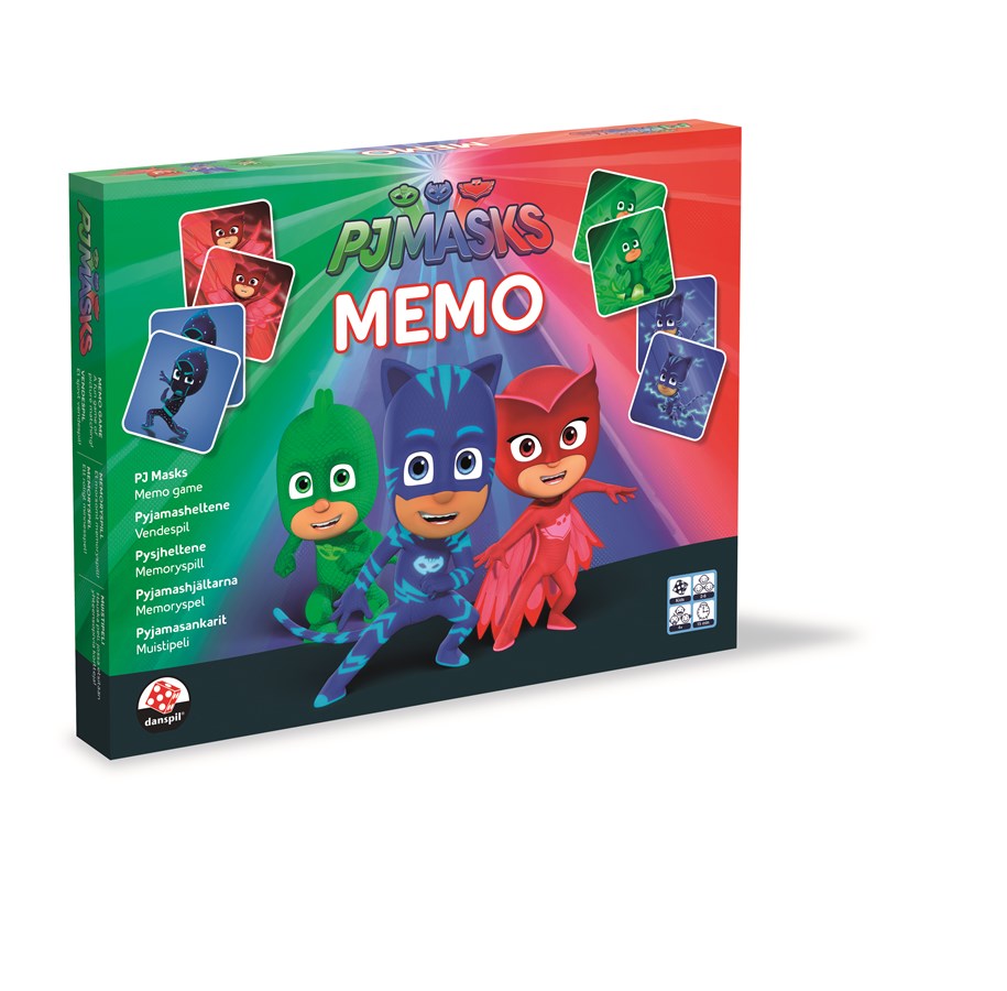 Lautapelit - Danspil PJ Masks Memo Game - 514049