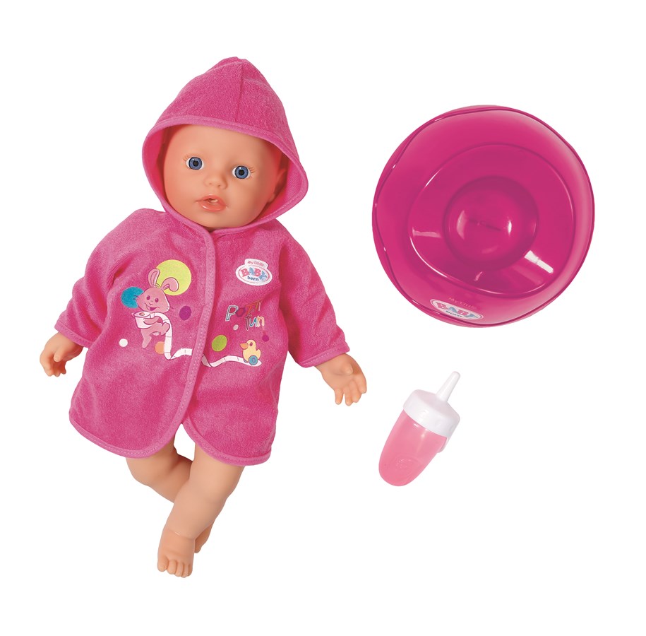 Nuket, pehmolelut ja oheistarvikkeet - Baby Born My Little BABY born® Potty Training/Bathing Fun - 823460