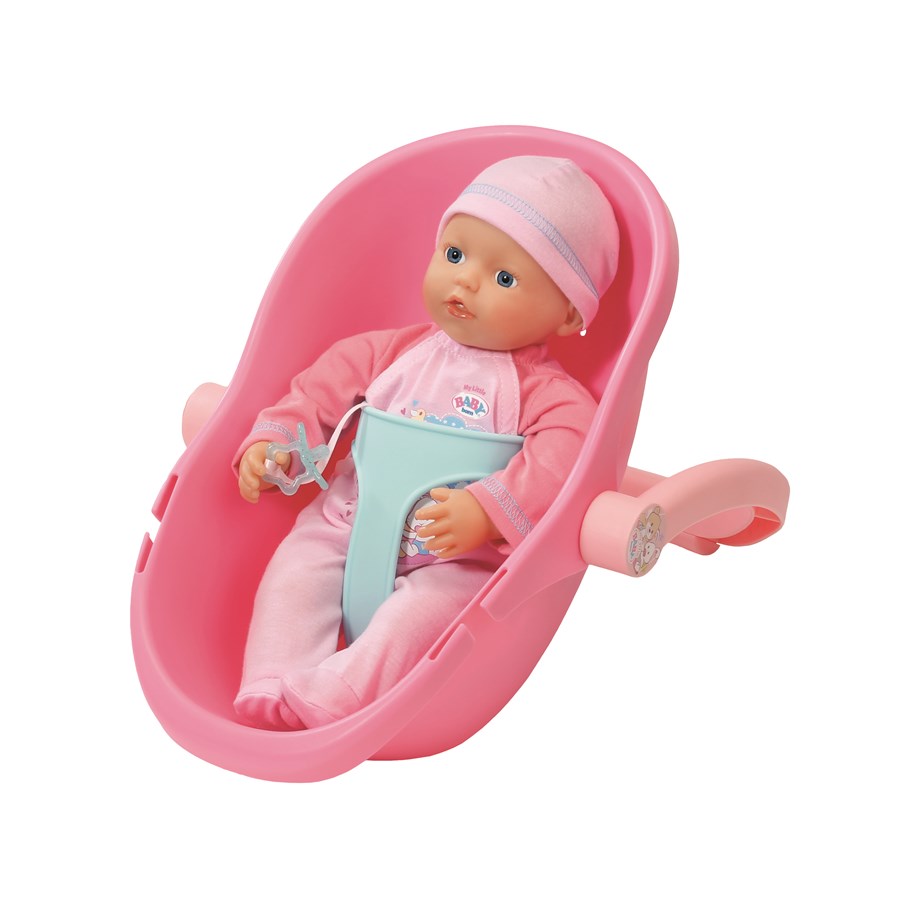 Nuket, pehmolelut ja oheistarvikkeet - Baby Born My Little BABY born® Super Soft in Seat - 822494