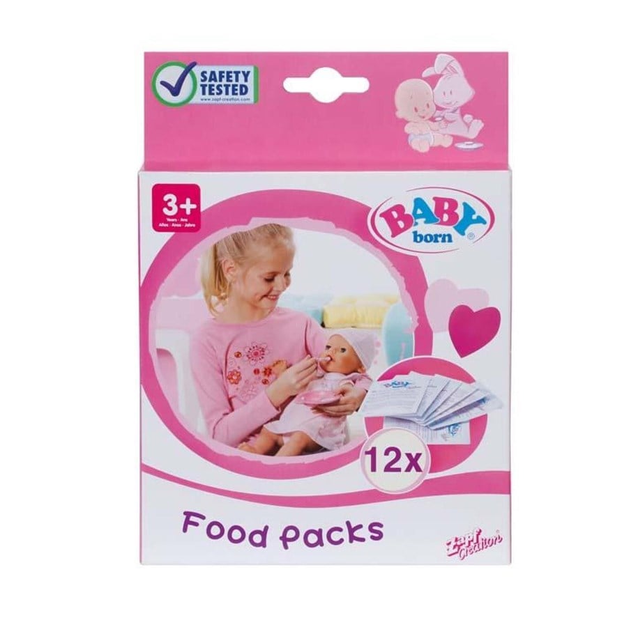 Nuket & tarvikkeet - Baby Born Ruoka 12 Sachets - 779170
