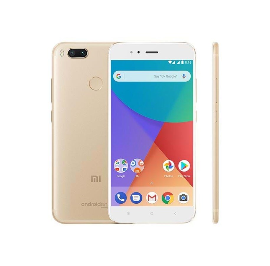 Puhelimet - Xiaomi Mi A1 64GB - Gold - 6954176837424