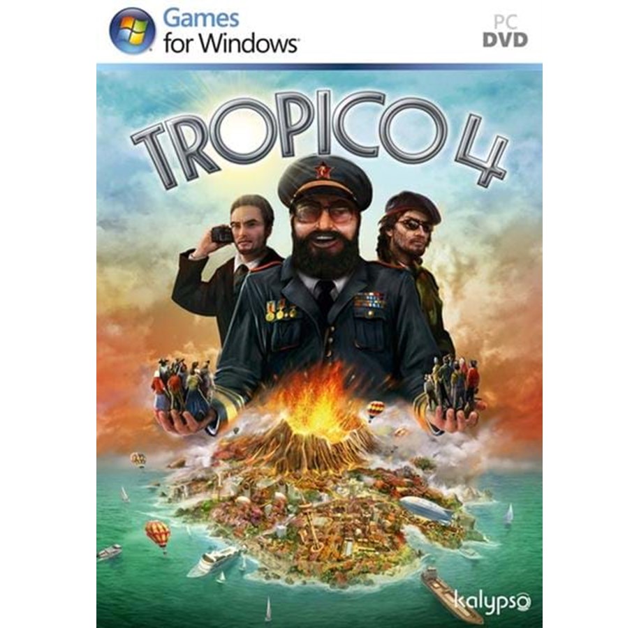 Pelit - Tropico 4: Gold Edition - Windows - 01 - Strategia - 4260089414495