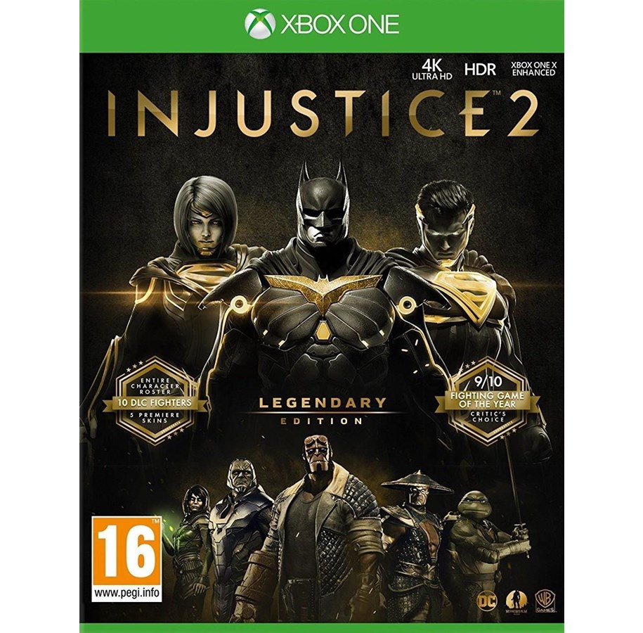 Pelit - Injustice 2: Legendary Edition - Microsoft Xbox One - Taistelu - 5051895411124