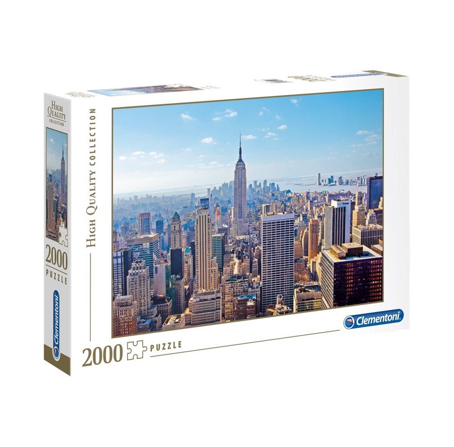 Lautapelit - Clementoni 2000 pcs- High Quality Collection NEW YORK - 32544