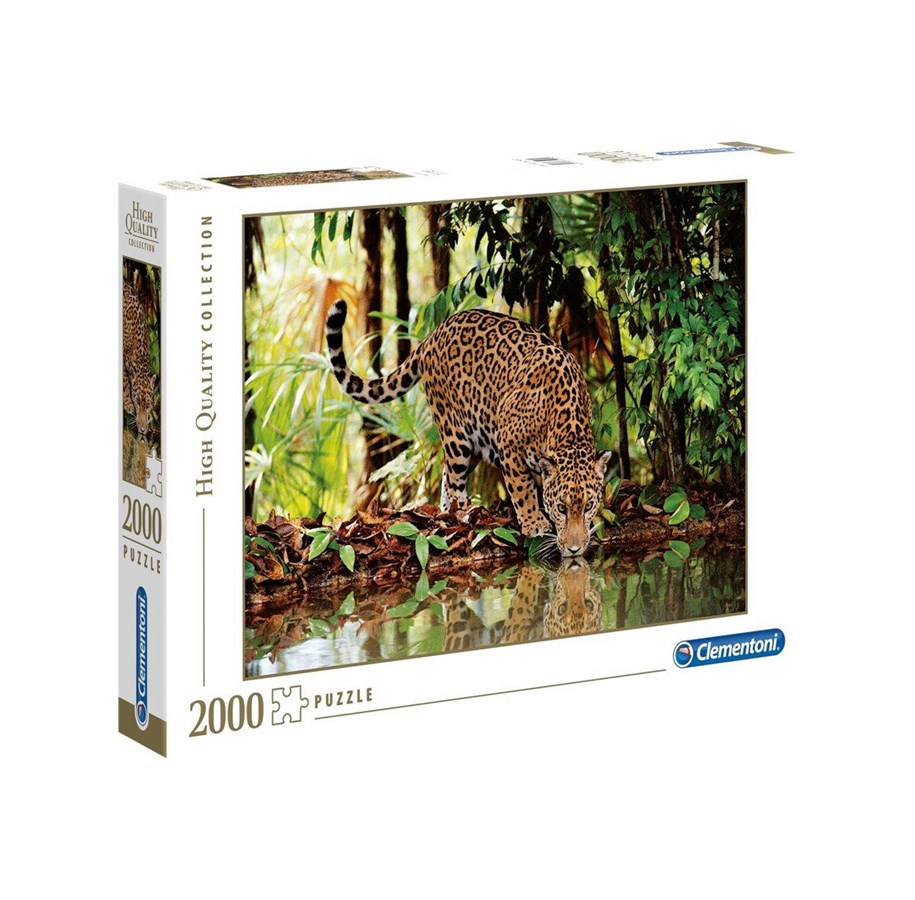 Lautapelit - Clementoni 2000 pcs- High Quality Collection LEOPARD - 32537