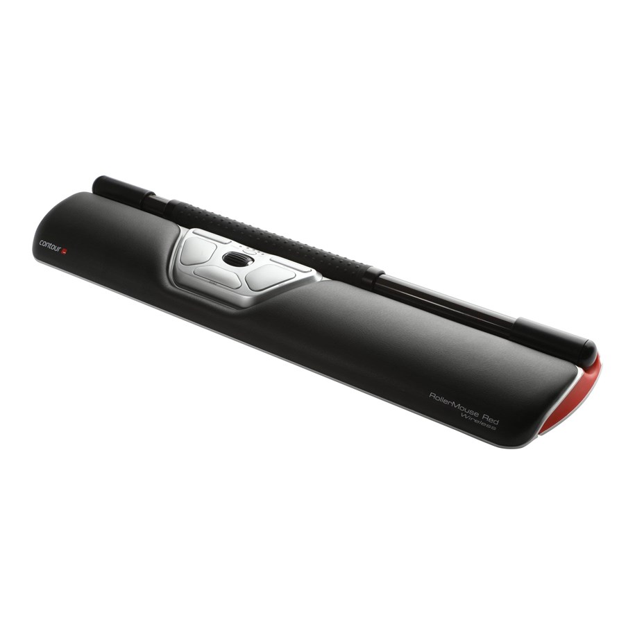 Hiiret - Contour RollerMouse Punainen - Keskeinen osoitinlaite - 7 painiketta - Musta - RM-RED-WL