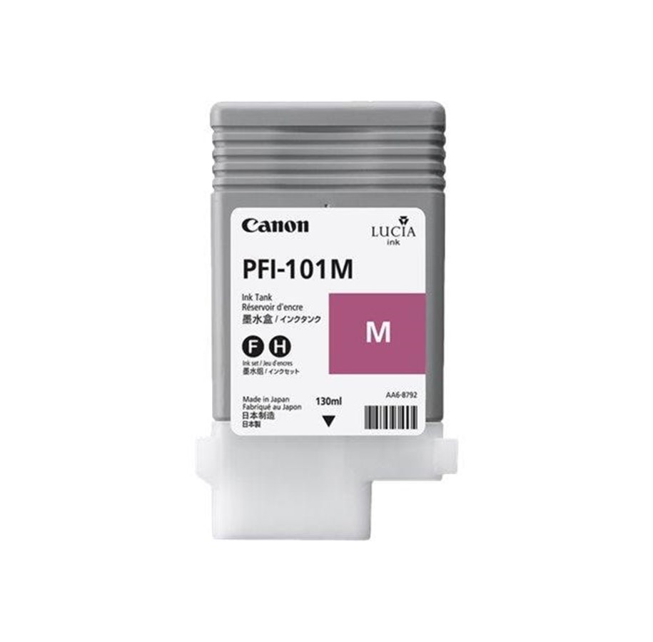 Mustepatruunat, värikasetit ja lisävarusteet - Canon PFI-101 / 0885B001 magenta - 0885B001