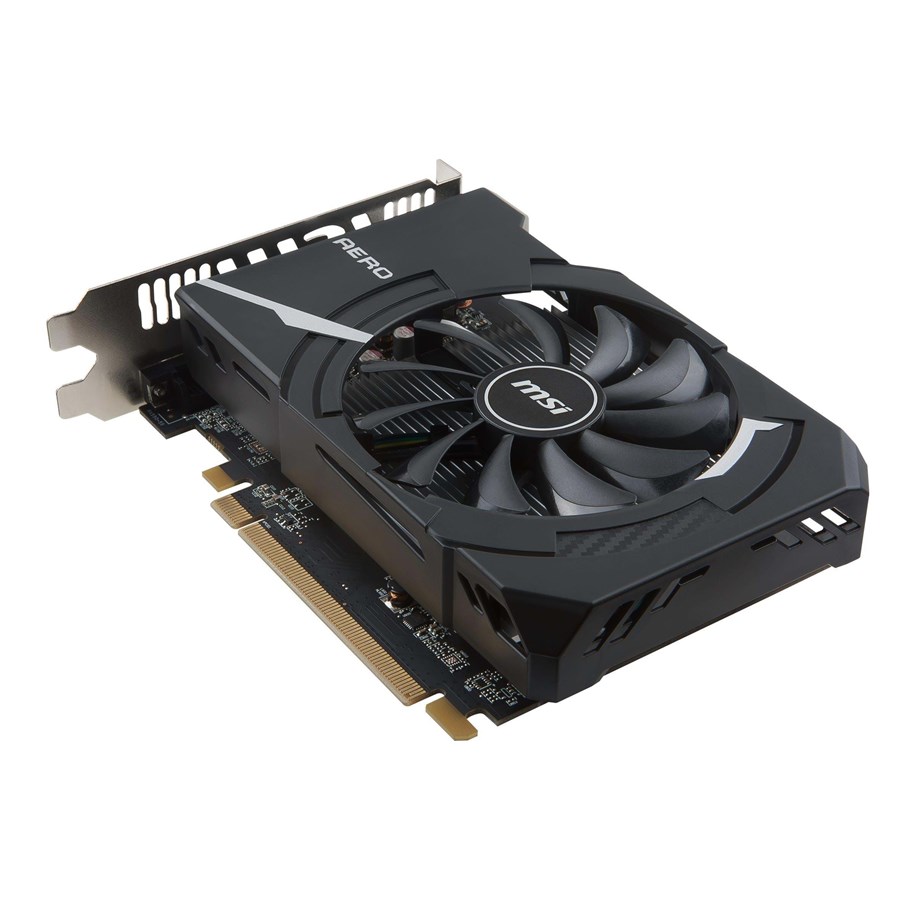 Näytönohjaimet - MSI Radeon RX 550 - 4GB GDDR5 RAM - Näytönohjaimet - RADEON RX 550 AERO ITX 4G OC