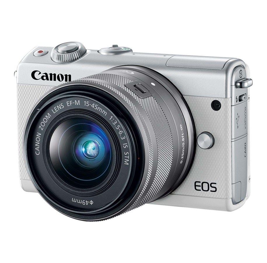 Kamerat - Canon EOS M100 15-45mm - White - 2210C093