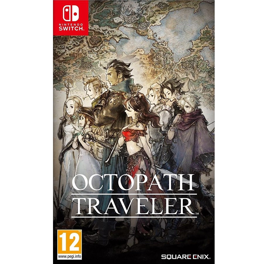 Pelit - Octopath Traveler - Nintendo Switch - Seikkailu - 0045496422196
